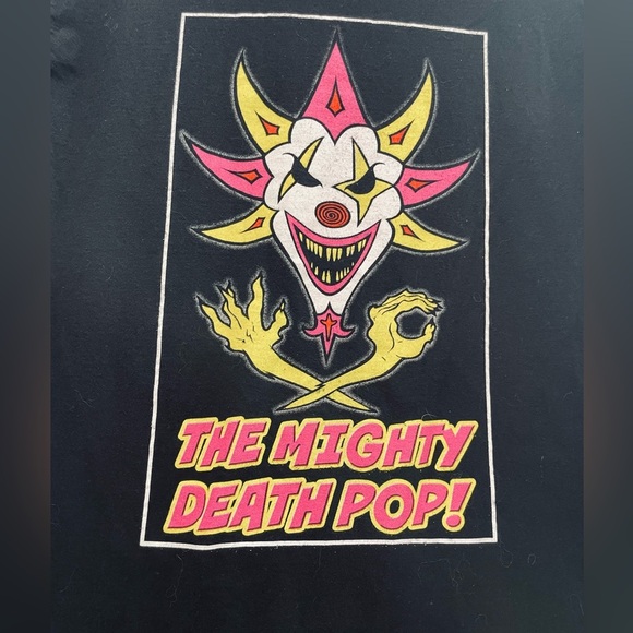 Insane Clown Posse Mighty Death Pop Double Sided Hatchet Man Large Black T Shirt - Picture 7 of 10